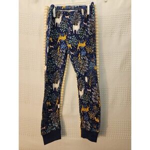 Carters Pajama Pants Set Boys Size 5t 2 Pairs Stripe Animal Print Pull On Cotton